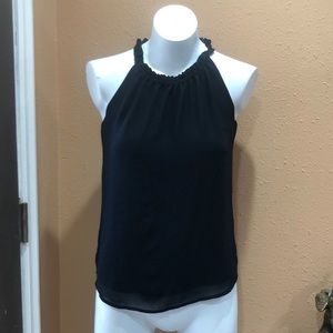 DL Dailylook black sleeveless blouse
